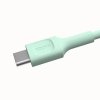 KABEL USB-C / USB-C Greencell PowerFlex 200cm PD 100W zielony silikonowy